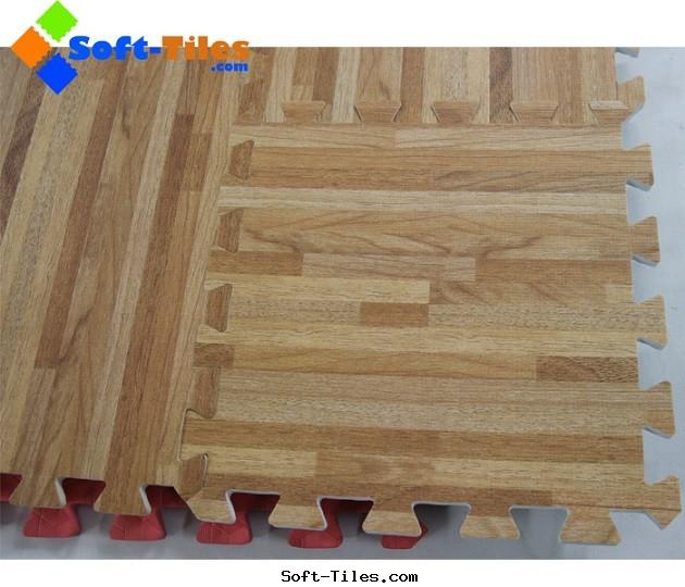Wood Foam Floor Mat 
