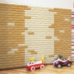 PE Foam 3D Fashion Wall Paper Home Decoration Used