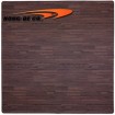 Cherry Wood Grain Foam Floor Mat